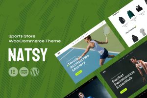 Natsy – Sports Store WooCommerce Theme