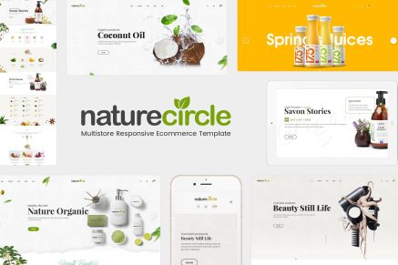 NatureCircle- Organic WooCommerce 1.1.3 WordPress Theme