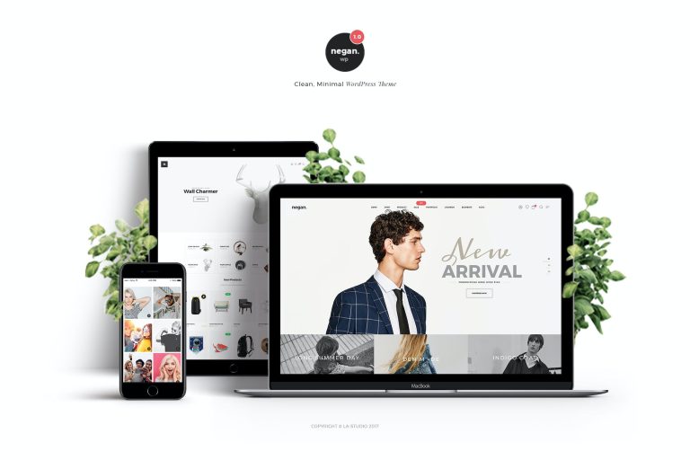 Negan – Clean, Minimal WooCommerce Theme