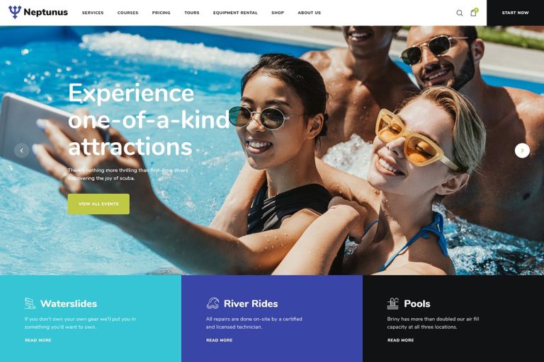 Neptunus WordPress Theme