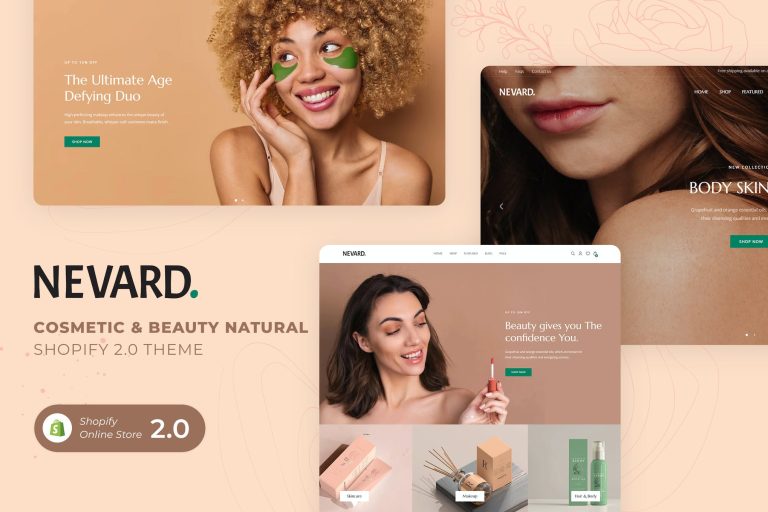 NEVARD – Beauty & Cosmetics Shopify Theme