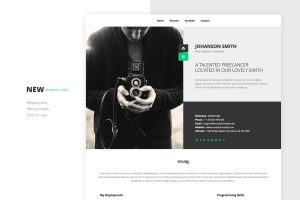 NEW Retina Ready Vcard Template