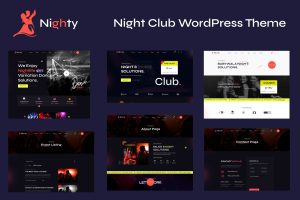 Night Club Bar WordPress Theme – Nighty