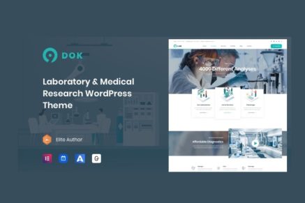 Ninedok- Laboratory & Research 1.1.4 WordPress Theme