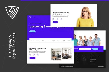 Novos- IT Company & Digital Solutions 1.1.0 WordPress Theme