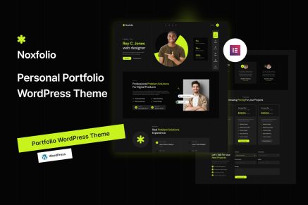 Noxfolio - Portfolio Resume WordPress Theme 1.1.2