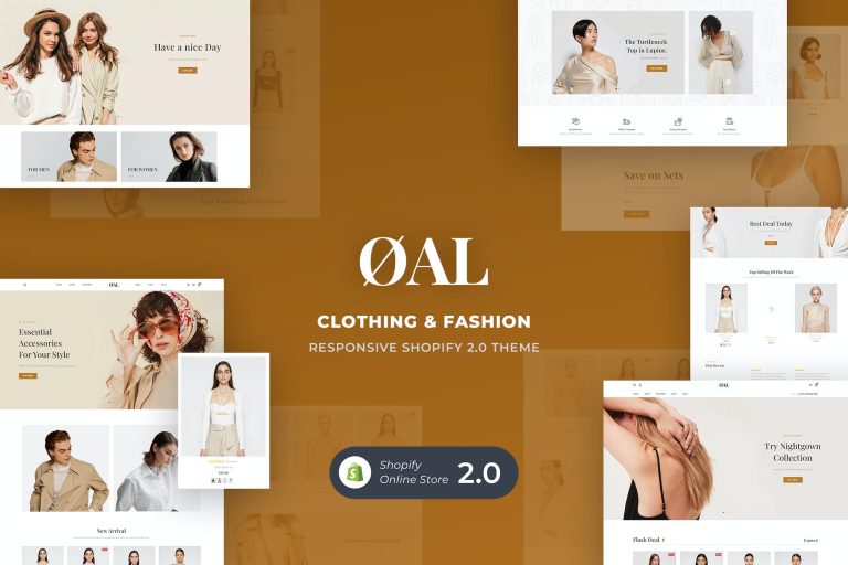 OAL – Clothing & Fashion Shopify Theme