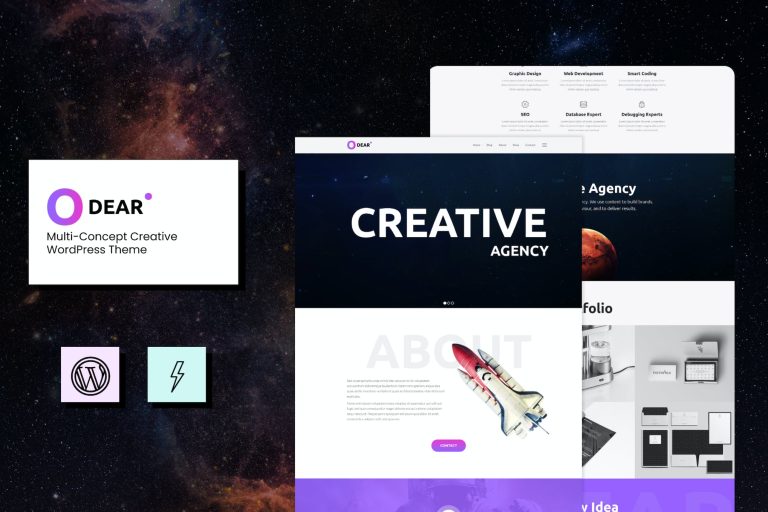 Odear – Multi-Concept Creative WordPress Theme