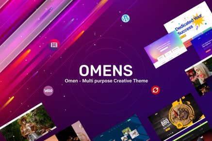 Omens- Multipurpose Creative 1.0.6 WordPress Theme