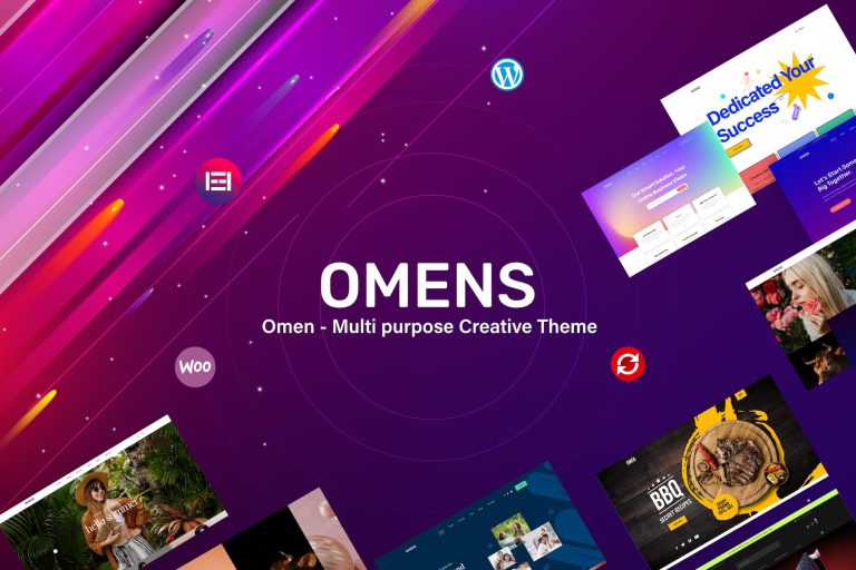 Omens – Multipurpose Creative WordPress Theme