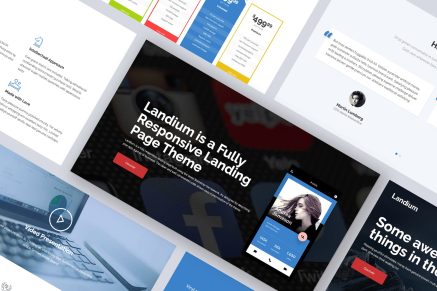 One Page Landing Page WordPress Theme 2.3.4