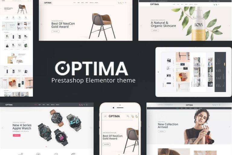 Optima Elementor – Multipurpose Prestashop Theme