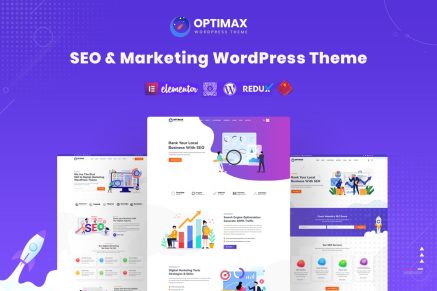 Optimax - SEO & Marketing 2.0.4 WordPress Theme