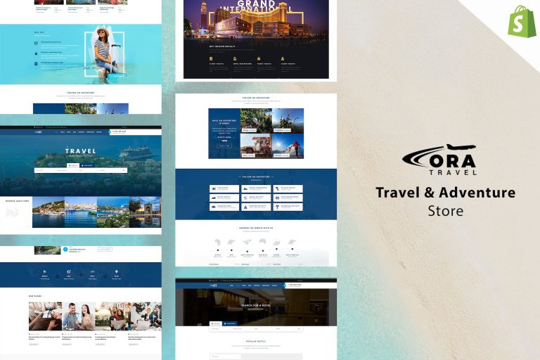 Ora – Travel Shop & Adventure Store Shopify Theme