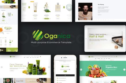 Organica- Responsive WooCommerce 1.5.9 WordPress Theme