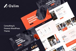 Oslim – Consulting & Finance WordPress Theme