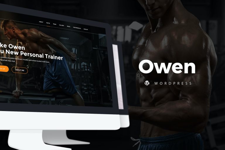 Owen – Personal Trainer WordPress Theme