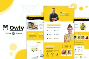 Owly – elearning Education, Tutor .0 WordPress Theme