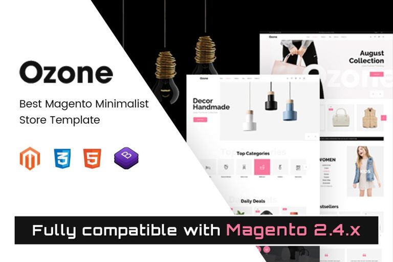 Ozone – Best Magento Minimalist Theme