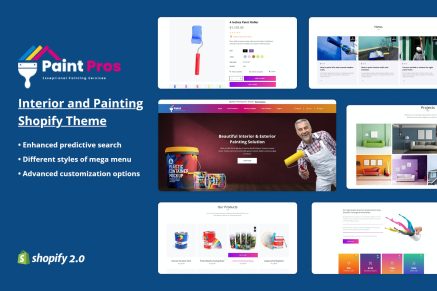 Paintpros - Painting Company Shopify Theme Store