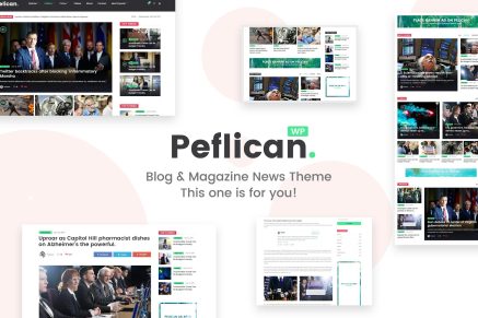 Peflican - A Newspaper & Magazine WordPress Theme 2.0.0