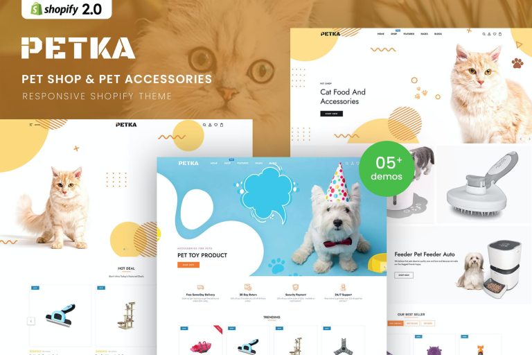 Petka – Pet Shop & Pet Accessories Shopify Theme