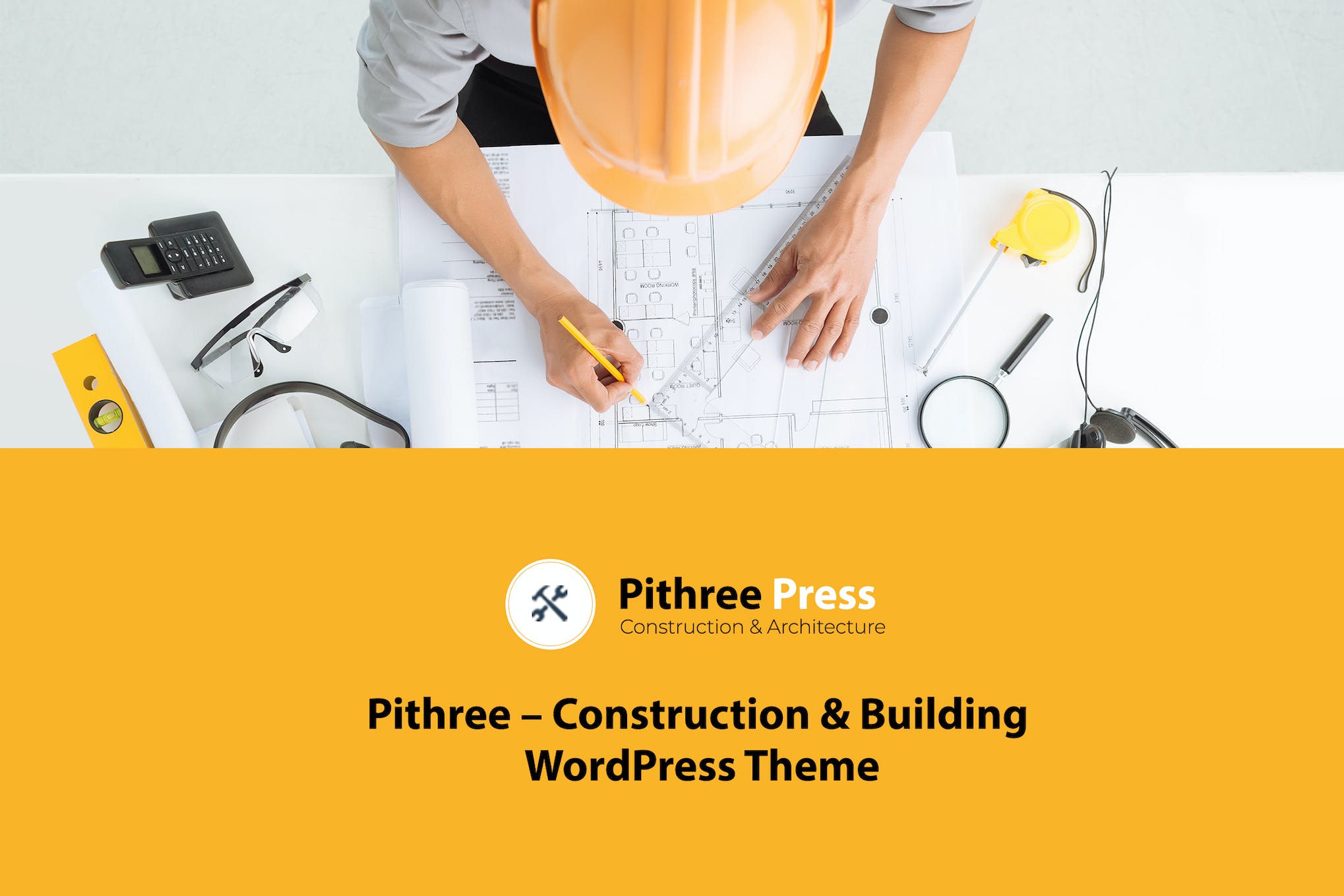 Pithree- Construction & Building 2.2 WordPress Theme