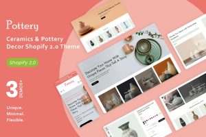 Potsy – Ceramics & Pottery Decor Shopify Theme