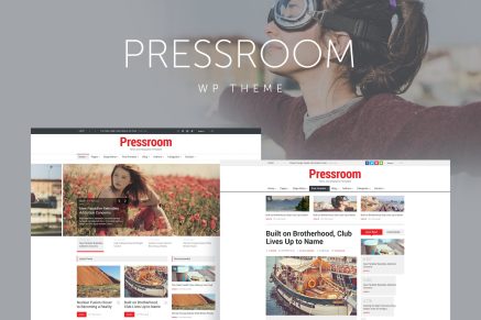 Pressroom - News and Magazine 7.3 WordPress Theme