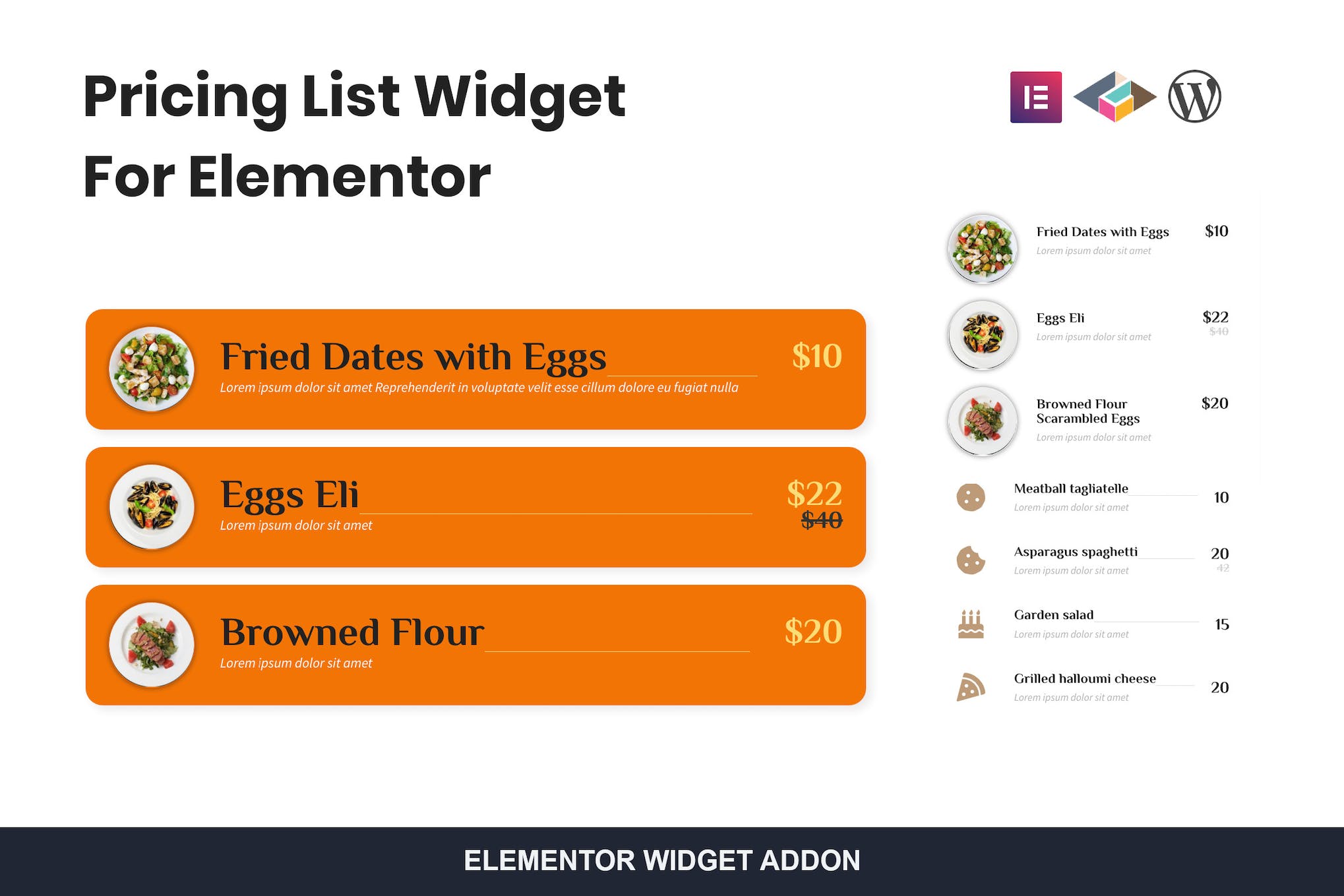 Pricing List Widget For Elementor 1.0.1