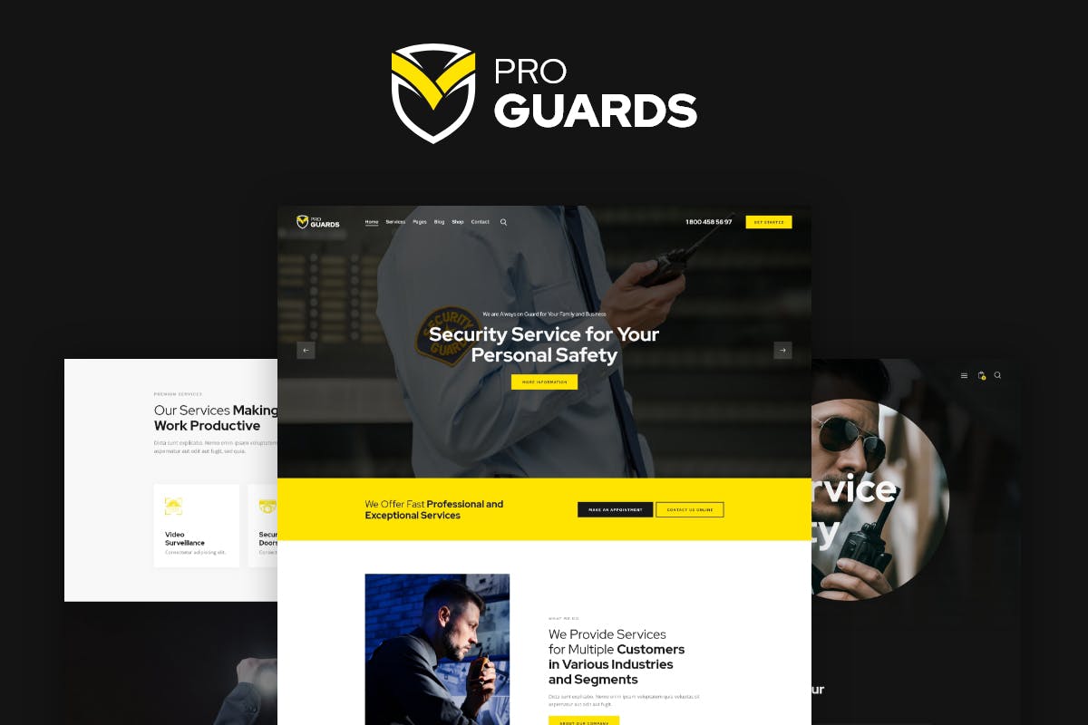 ProGuards 2.13.0 WordPress Theme