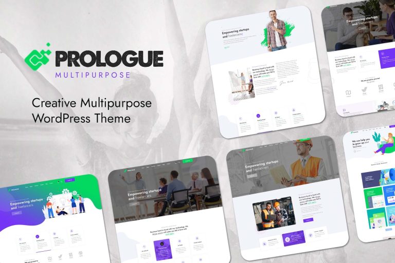 Prologue – Creative Multipurpose WordPress Theme