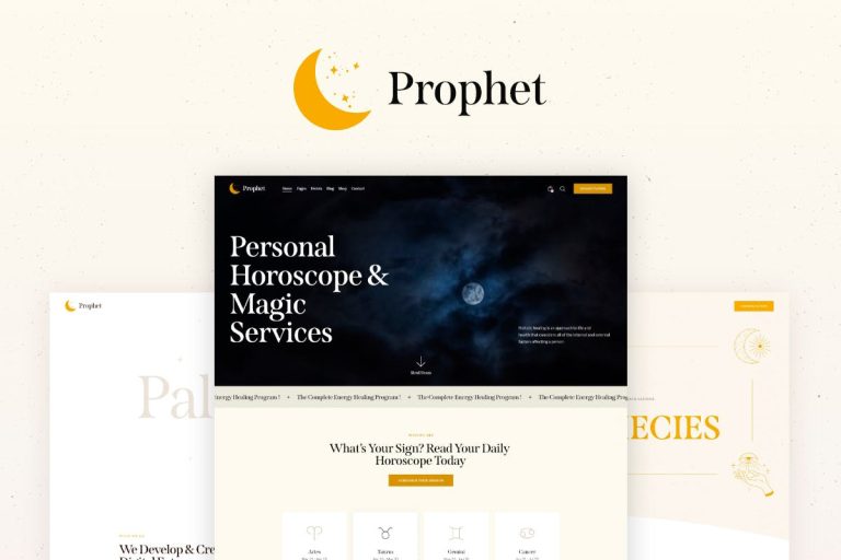 Prophet WordPress Theme