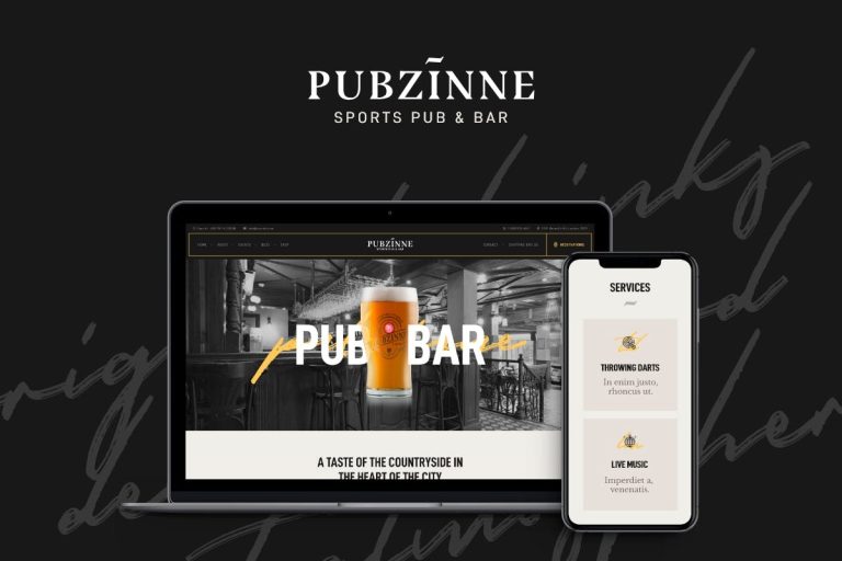 Pubzinne WordPress Theme