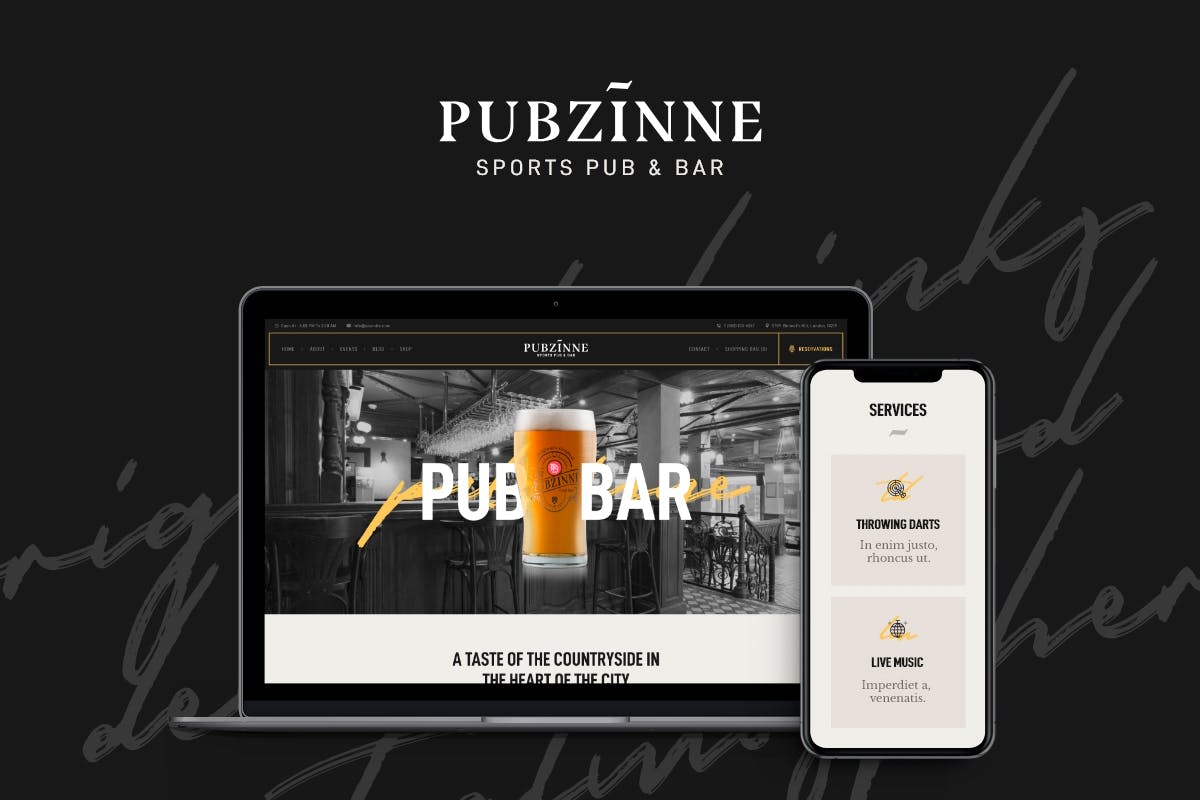 Pubzinne 1.0.10.1 WordPress Theme