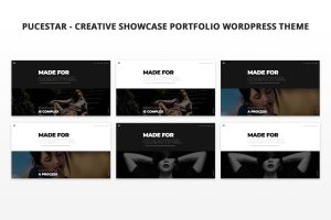 Pucestar – Creative Showcase Portfolio Theme