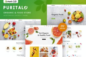 Purital – Organic & Food Store Shopify Theme