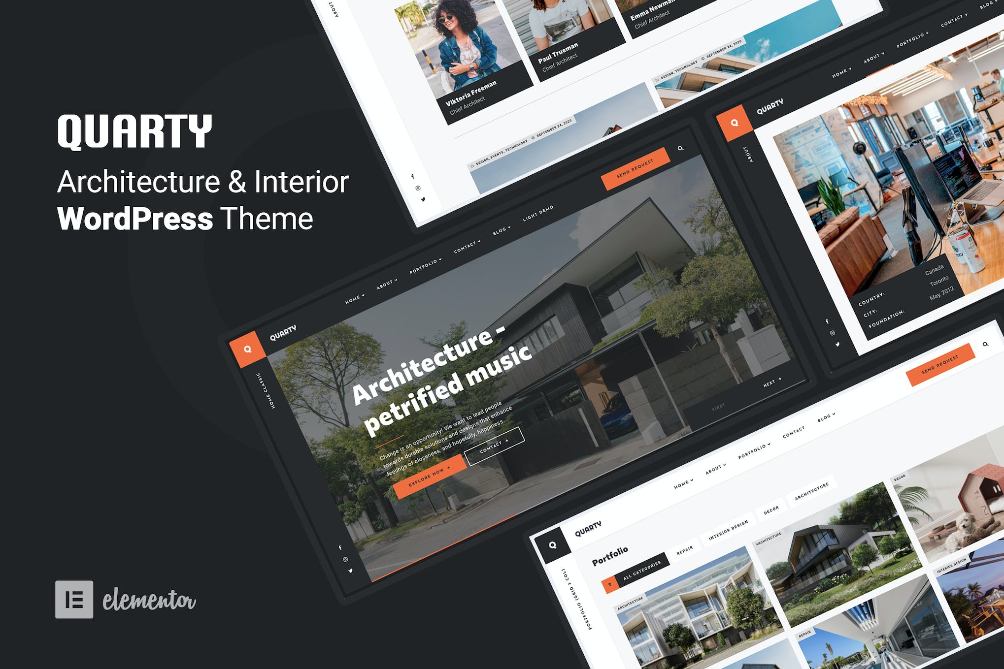 Quarty- Architecture & Interior Design 1.4.7 WordPress Theme