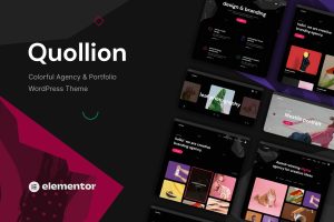Quollion – Colorful Agency & Portfolio Theme