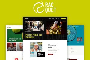 Racquet WordPress Theme