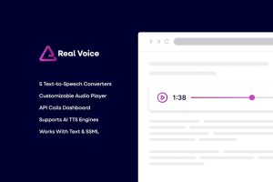 Real Voice – AI Text to Speech for WordPress