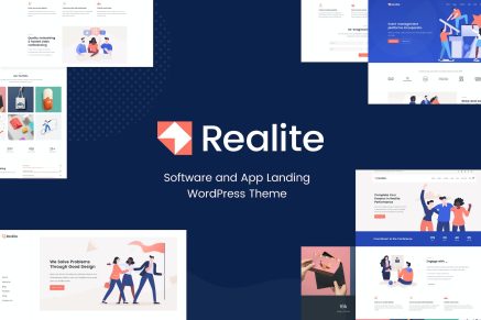 Realite- Fresh Startup Business 1.0.0 WordPress Theme