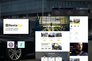 Rentacar – Car Rental / Listing WordPress Theme