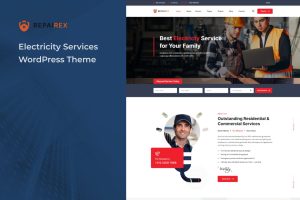 Repairex – Electricity Services WordPress Theme