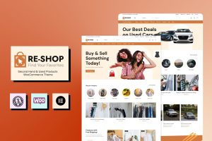 ReShop – ReCommerce & Second Hand Theme