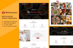 Food & Restaurant HTML Template