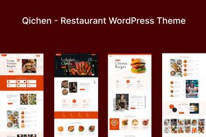 Restaurant WordPress Theme – Qichen