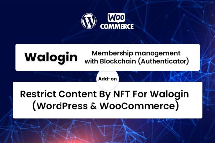 Restrict Content By NFT For Walogin (WordPress) 1.1.0
