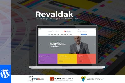 Revaldak- Printing Services 3.1 WordPress Theme