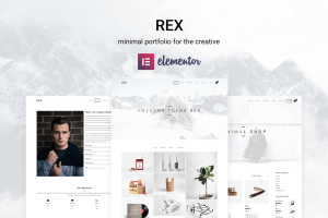 Rex – Minimal WordPress Portfolio Theme